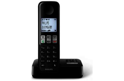 Philips - D2351B 05 Single - Cordless Telephone Philips - D2351B 05 Single - Cordless Telephone